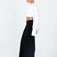 Jodie Maxi Skirt Black