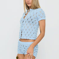 Sun Still Shines Crochet Set Blue