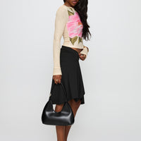 Esmeray Midi Skirt Black