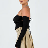Cartwright Mini Skirt Beige