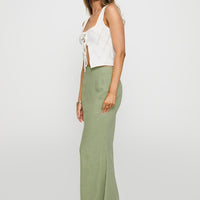 Giulia Knit Top White