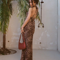 Eleganza Maxi Skirt Leopard Petite