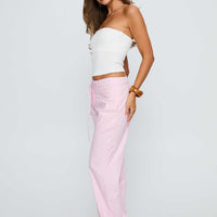 Destini Tie Up Pant Pink