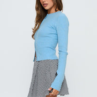 Sohogirl Flowy Mini Skirt Black / White Gingham