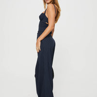 Briana Set Navy Pinstripe Tall