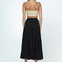 Miriah Maxi Skirt Black