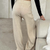 Montana Knit Pants Cream