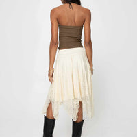 Enslee Midi Skirt Cream