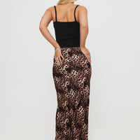 Emily Maxi Skirt Leopard Print