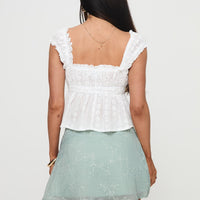 All My Friends Mini Skirt Green