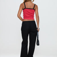 Benicale Low Rise Cargo Pants Black