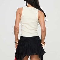 Ayra Lace Mini Skirt Black