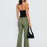 Kinkirk Flared Pants Olive Green