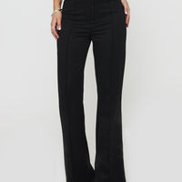 Stellina Slim Fit Flared Pants Black