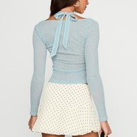 Sonsie Mini Skirt Cream