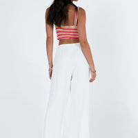 Ogilvie Linen Blend Pants White