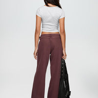 Baccarat Belted Pant Chocolate