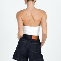 Whitaker Shorts Dark Denim