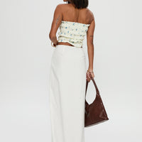 Jasmira Maxi Skirt White