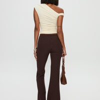 Sportia Flare Pants Brown