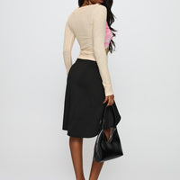 Esmeray Midi Skirt Black
