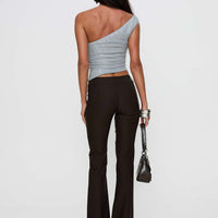Kinkirk Flared Pants Chocolate Tall