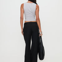 Sallon Low Rise Pants Black