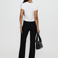 Eyes On You Flare Pants Black