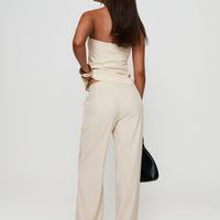 Irresistible Wide Leg Pant Cream