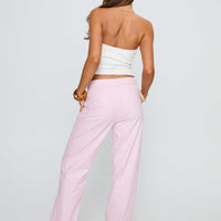 Destini Tie Up Pant Pink