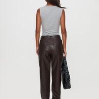 Nolene Low Rise Pants Chocolate