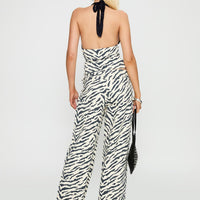 Paltrow Cargo Jeans Zebra
