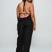 Two Lovers Low Rise Pants Black Curve