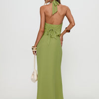 Eleganza Maxi Skirt Green
