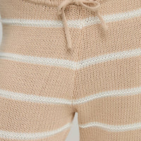 Read Your Mind Knit Pant Cream Stripe