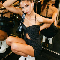 Luca Set Black Stripe
