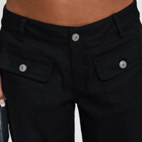 Benicale Low Rise Cargo Pants Black