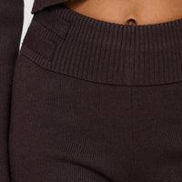 Try Me Knit Pants Chocolate