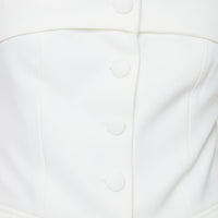 Change It Up Strapless Top White