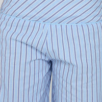 Sofea Mid Rise Pant Blue Stripe