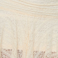 Lifas Lace Mini Skirt Cream