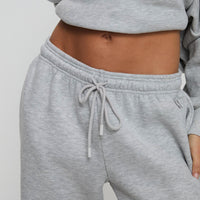 Dream Fleece Ankle Cuff Sweatpants Grey Marle