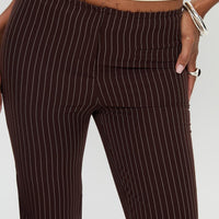 Sportia Flare Pants Brown