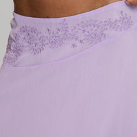 Pappilion Asymmetrical Skirt Lilac
