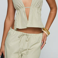 Cosmic Shift Set Green Stripe