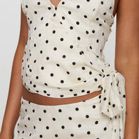 Beffanie Halter Wrap Set Polka Dot
