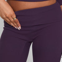 Truth Be Told Straight Leg Pant Purple
