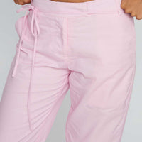 Destini Tie Up Pant Pink