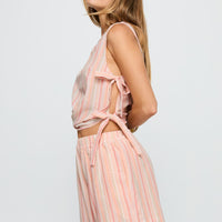 Mad For You Set Pink Stripe
