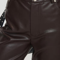 Nolene Low Rise Pants Chocolate